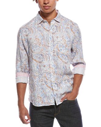 Tommy Bahama Playa Blanca Paisley Linen Shirt