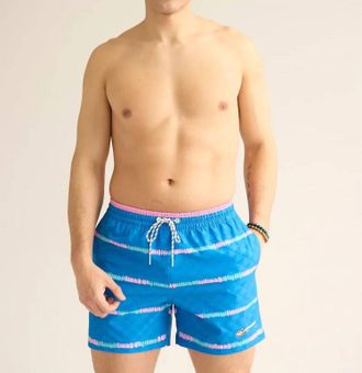 Chubbies Mens Embossed Classic Swim Trunks In Playing Hookies