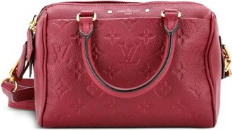 Louis Vuitton Speedy Bandouliere NM Bag Monogram Empreinte Leather 20 satchel - Rood