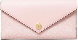 Tory Burch Portafoglio con monogramma - Rosa