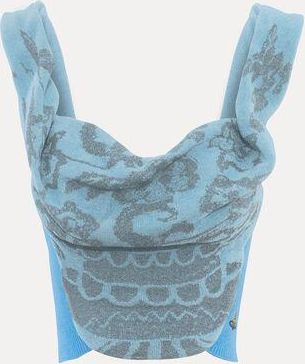 Vivienne Westwood Julia Bodice Viscose Blend Aqua M Women