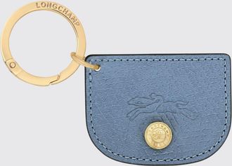 Longchamp Portachiavi &Eacute;pure in pelle a grana ed ottone