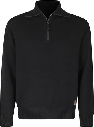 Parajumpers C&aacute;rdigan con media cremallera Caldonazzo - Knitwear - Hombre - Negro - XL