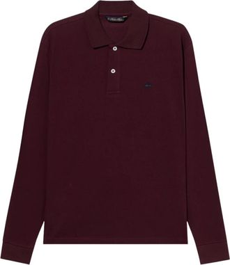 Brooks Brothers Piqu&eacute; katoenen polo - Heren - Polos - Rood - S - Katoen - Tops