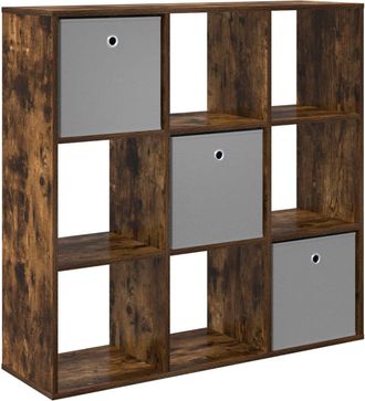 vidaXL Aparador Roble Ahumado 102 X 31 X 99,5 Cm Vidaxl