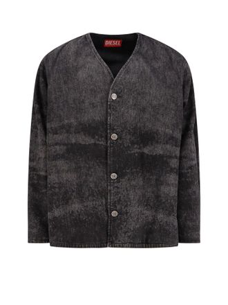 Diesel D-Boy-Fsh1 Denim Jacket-Donna