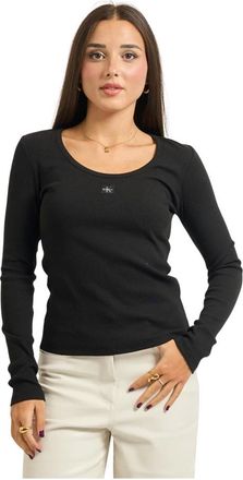 Calvin Klein Mujer, Camisetas, Negro, Talla: XL
