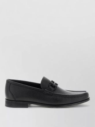 Ferragamo leather loafers