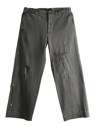 Enfants Riches Deprimes Pantaloni SosoS Repaired - Grigio
