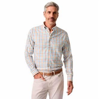 Johnnie-O Callum Performance Shirt In Malibu