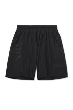 Gallery Dept. Dept Fitness Straight-Leg Printed Cotton-Jersey Shorts
