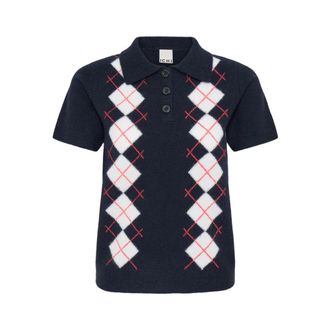 Ichi Polo Camicie - - Tops - Donna - Blu - XS