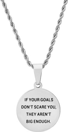HMY Jewelry Goals Necklace in Metallic at Nordstrom Rack