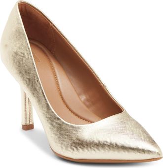 Nordstrom Rack Paige Pump in Gold Metallic at Nordstrom Rack, Size 6.5