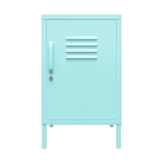 Novogratz Mesa auxiliar con 1 puerta en metal menta