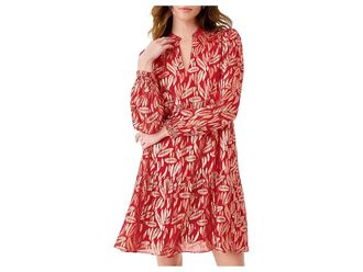 Lilly Pulitzer Cornellia Silk Dress Womens Dress Cranberry Red : 14