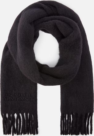 Isabel Marant Isabel Marant Firny geruite sjaal in zwart