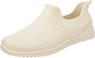 Generic Wellington Boots For Women Adult Fashion Summer Slip Resistant Comfortable Thick Sole Short Tube Kitchen Work Outer Wear Ladies Waterproof Short Rain 