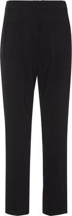 Julie Fagerholt - Heartmade Zwarte High-Waisted Noel Broek - Dames - Slim Fit Broeken - Zwart - XS - Polyester - Broeken