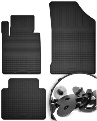 OEM Alfombrillas De Goma + Topes Para: Honda Hr-v Iii Crossover (2018-)
