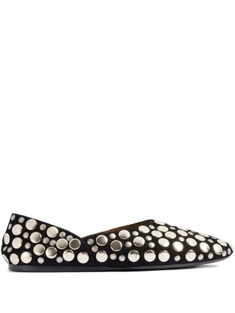Khaite Jane Flat w/ Studs