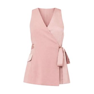 Liu Jo Vests, female, Pink, Size: XL Vests