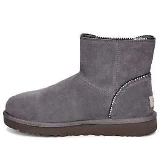 UGG (WMNS) UGG Classic Novelty Mini Florence Grey 1110697-CHRC