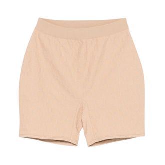 Gucci Casual Shorts, female, Beige, Size: L GG Jersey Jacquard Shorts