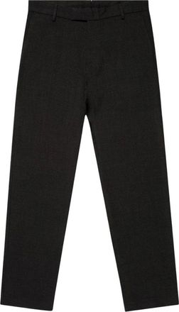 Sunspel Pantaloni in lana testurizzata - - Trousers - Uomo - Nero - W34
