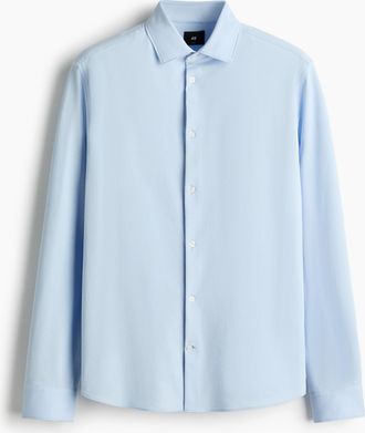 H&M Hemd in Slim Fit - Blue