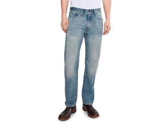 Levi's 505(r) Regular Mens Jeans Back At It DX Selvedge : 38 30, Cotton/Denim/Elastane