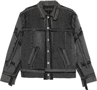 Who Decides War by Ev Bravado Giacca denim Exposure - Grigio