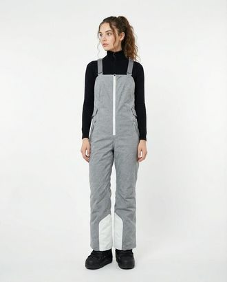 Brunello Cucinelli Light Grey Virgin Wool Ski Overalls, Size X-Small