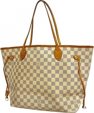Louis Vuitton White Tote Bag (Pre-Owned)