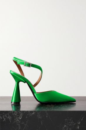 D'accori D&eacute;collet&eacute; In Raso Arya - Verde