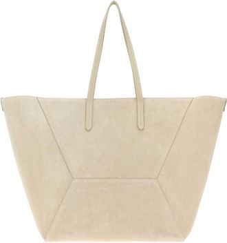 Brunello Cucinelli Handtassen - Dames - Shoppers - Beige - ONE Size - Tassen