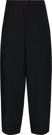 Yohji Yamamoto wool trousers - men - Wool - 4 - Black