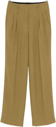 Forte_Forte Pleated Wide-Leg Trousers With High Waist