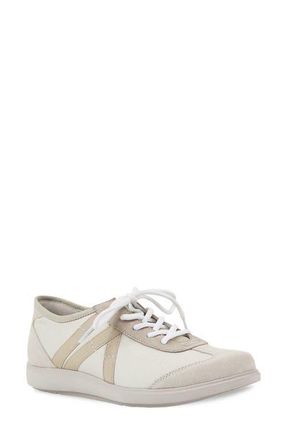 Munro Clemens Sneaker in Neutral Leather Combo at Nordstrom, Size 10.5