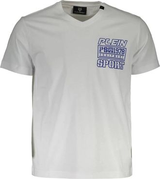 Plein Sport T-shirt met korte mouwen - Heren - Sportshirts - Veelkleurig - M - Katoen - Fitness
