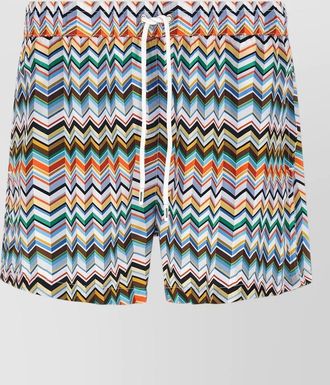 Missoni zigzag swim shorts