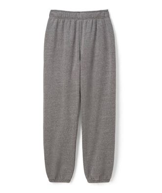 perfectwhitetee Womens Michelle Fleece Jogger In Dark Heather Grey