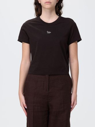 Maison Kitsun&eacute; T-shirts in cotone con logo