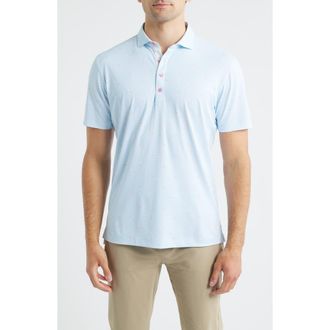 Johnnie-O Parson Performance Jersey Polo in Maliblu at Nordstrom, Size Xx-Large