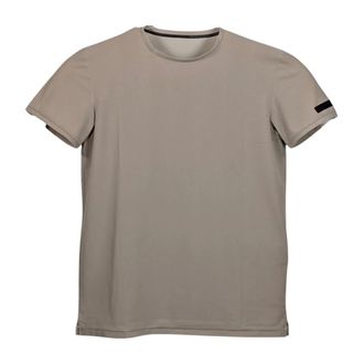 Roberto Ricci Design T-Shirts, male, Beige, Size: 2XL Techno Wash Piqu&egrave; Shirty