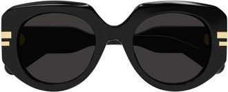 Chlo&eacute; Grey Oval Ladies Sunglasses CH0257S 001 52