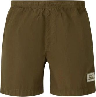C.P. Company C.p. Company, Badmode, Heren, Groen, XL, Nylon, Beachwear Boxer Eco-Chrome