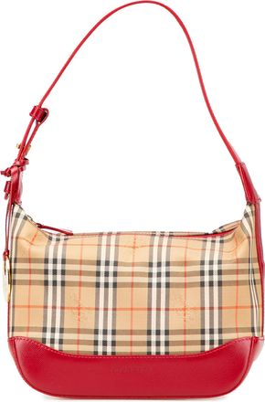 Burberry Pre-owned Womens Nova Check Shoulder Bag - Beige Textile - One Size
