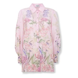 Charo Ruiz Ibiza Dames, Blouses & Shirts, Veelkleurig, Maat: S Katoen