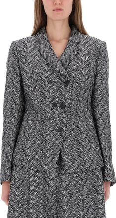 HUGO BOSS Herringbone Tweed Blazer
